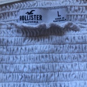 Hollister White Tube Top